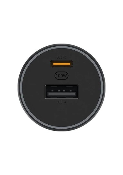 Xiaomi Mi 100w Hızlı Araç Şarj Cihazı Cc07zm 1a1c Süper Hızlı Şarj, 5a E-marker Usb-c Kablo Dahil, Laptop Ve Macbook Uyumlu, Akıllı Renkli Led Göstergeli, Siyah