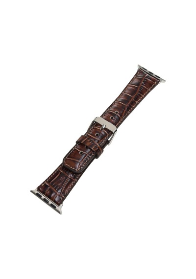 Bouletta Apple Uyumlu  Watch Deri Kordon 42-44-45Mm Croco Yk06 Kah