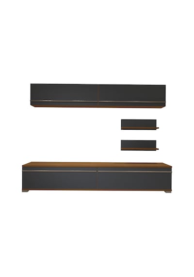 Decoraktiv Eko 5 Mdf Std Tv Ünitesi Tv Sehpası Ceviz - Antrasit