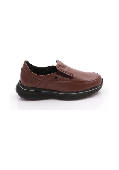 King Paolo G1232 Centro Anatomik Loafer Ayakkabı Taba