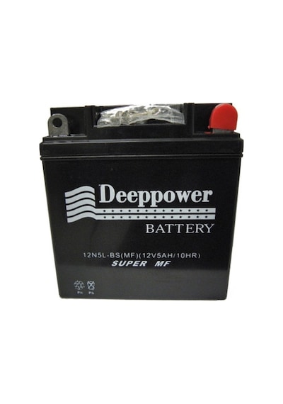Akü Motor 12n5l-bs 12v 5ah/10hr Deeppower