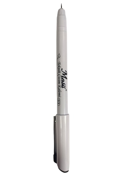 Teknik Çizim Kalemi Kaligrafi Kalemi 0.3 Mm Siyah