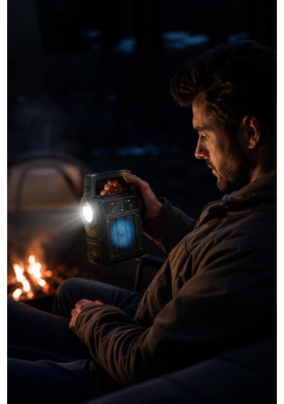 Torima KTS-2295 Bluetooth 5.0 RGB Işıklı Fenerli Kablosuz Speaker
