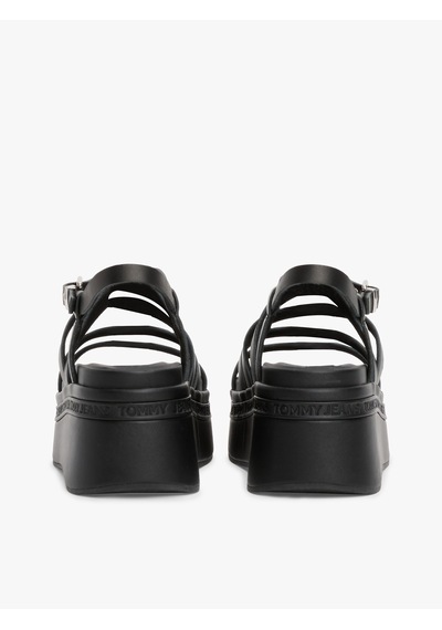 Tommy Hilfiger Kadın Siyah Sandalet En0en02756 Bds