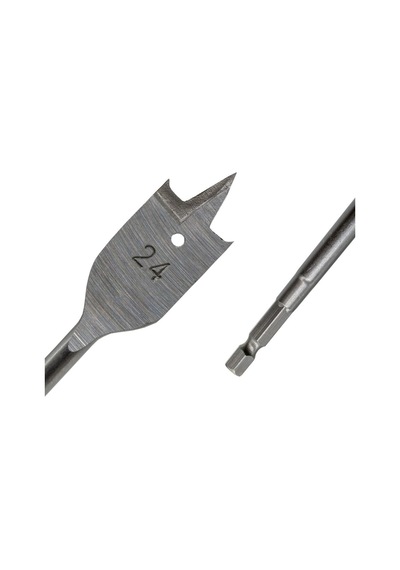 Topshop Th03123 Bits Saplı Ahşap Yaprak Kelebek Matkap Ucu 24 Mm