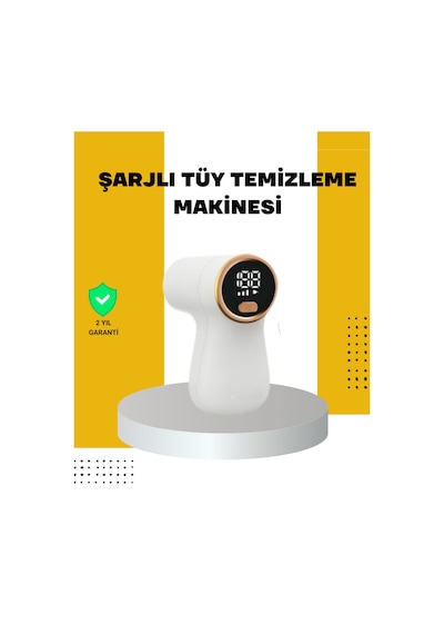 Kumaşlar İçin Tüy Ve Hav Temizleme Makinesi Type C Şarjlı