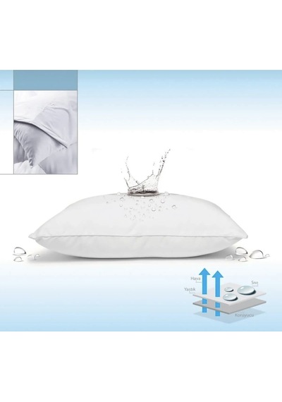 6 Adet Microfiber Sıvı Geçirmez Yastık Alezi Alez