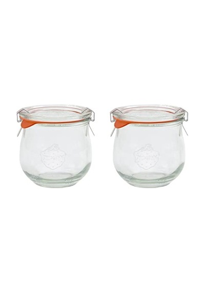 370 Ml Cam Kavanoz, 2'li Set, Çok Amaçlı Kullanım 2.8 L