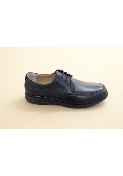 Trendyshose 05001 Anatomic Doğal Deri Erkek Gunluk Ayakkabı Siyah