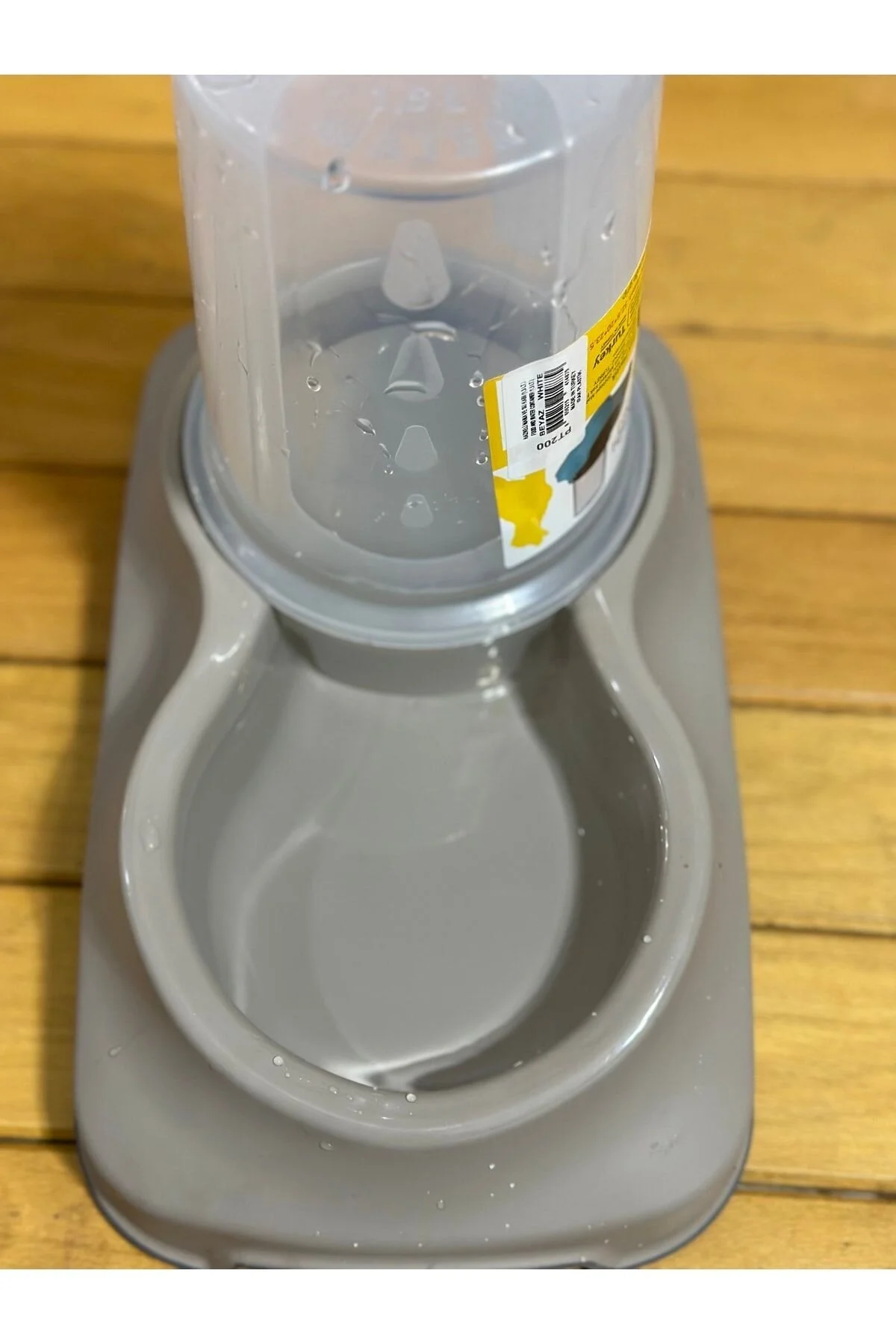 Kedi Köpek Patili Dostlar İçin Hazneli Mama Kabı / Su Kabı 1,5 Lt
