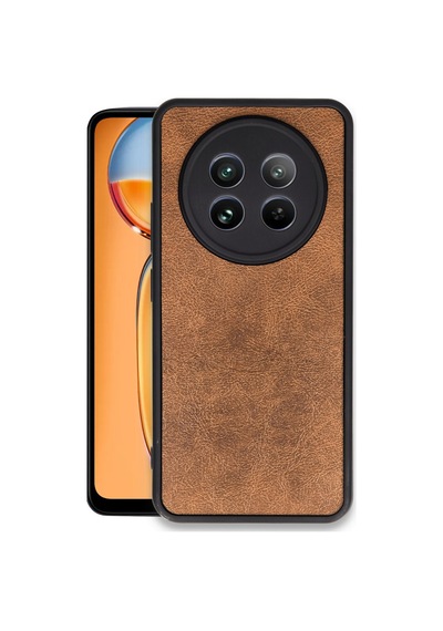 Realme 12 5g Kılıf Aras Deri Kapak - Taba Bzsxx00 1