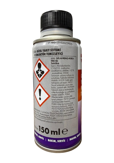 Cr - Dizel Yakıt Sistemi Ve Enjektör Temizleyici 150 Ml