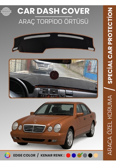 Mercedes E200 / E220 / E240 W210 1995-2002 Torpido Örtüsü Premium Kalite Özel Kesim - 923 Stiloto
