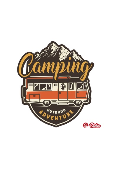 Off Road Camping Adventure Kamp Offroad Sticker Karavan (486792177)