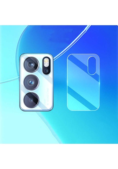 Oppo Reno 6 4G Nano Kamera Lens Koruma Camı Renksiz