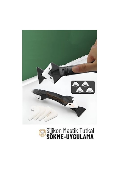 Silikon Mastik Tutkal Sökme Ve Uygulama Kiti