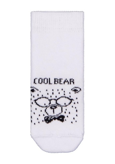 Civil Baby Animal Havlu 6-18 Ay 3'lü Bebek Erk Çorap Set - Standart 12 Ay