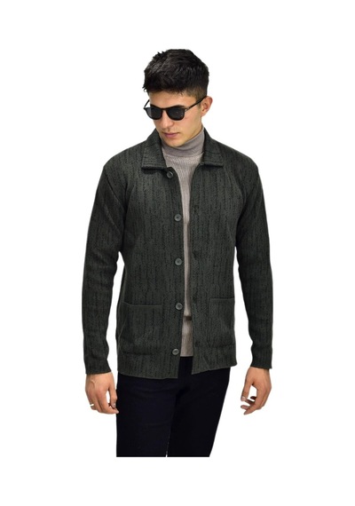 Erkek Spor Düğmeli Hırka R6420 Bgl-st03172 001