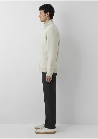 Mavi Fermuarlı Bej Erkek Sweatshirt M0s10653-70144