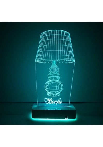 Sevgiliye Hediye 3D Led Masa Lambası