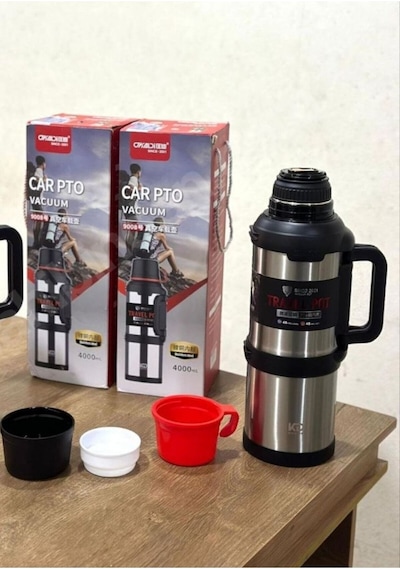 4 Litre 48 Saat Sıcak Soğuk Dağcı Termos