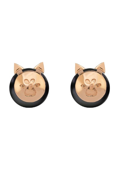 Sirius Pırlanta Taşlı İnci Kedi Küpe 0802e0017