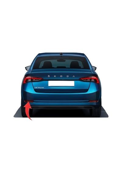 Skoda Octavia 4 Sedan 2021-2024 Arası Modeller Arka Tampon Sol Reflektör 5e7945105