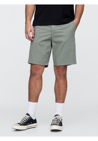Gap Erkek Yeşil Essential Khaki Şort-13541 Yeşil-013