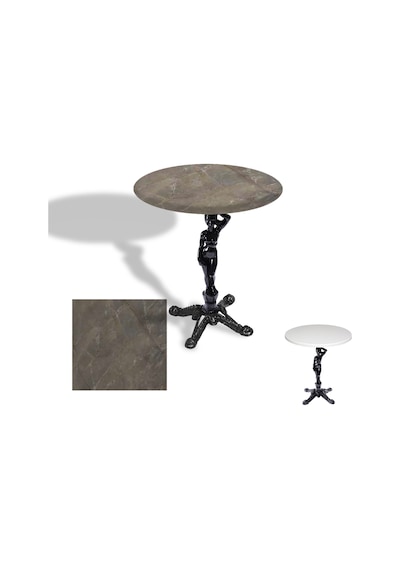 Çipa 1003 Döküm Ayak Yuvarlak Masa Çap 70cm - Werzalit, Wermodin Ve Allzalit Tabla - Halong Çok Renkli Çipa 1003 Döküm Ayak Yuvarlak Masa Çap 70cm - Werzalit, Wermodin Ve Allzalit Tabla - Halong Çok Renkli