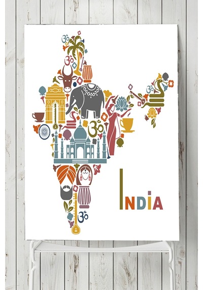 Hindistan Manzara Posteri