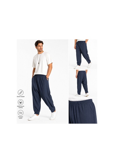No Brand Verox Fıt Erkek Rahat Kesim Şalvar Pantolon Yazlık, Hafif, Nefes Alan Premium Kumaş Siyah Siyah No Brand Verox Fıt Erkek Rahat Kesim Şalvar Pantolon Yazlık, Hafif, Nefes Alan Premium Kumaş Siyah Siyah