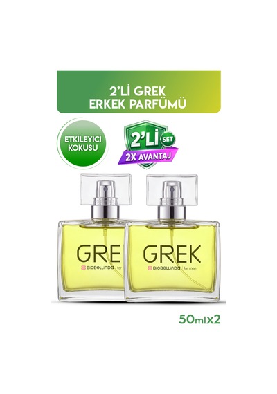 Grek Eau De Parfume For Men 50 Ml 2'li Set Diğer
