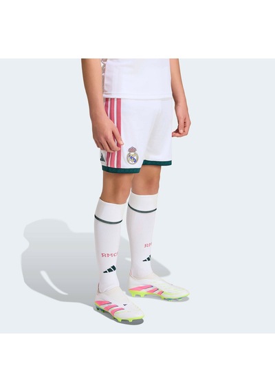 Adidas Real Madrid 26/27 Çocuk Beyaz İç Saha Şortu Kc3949