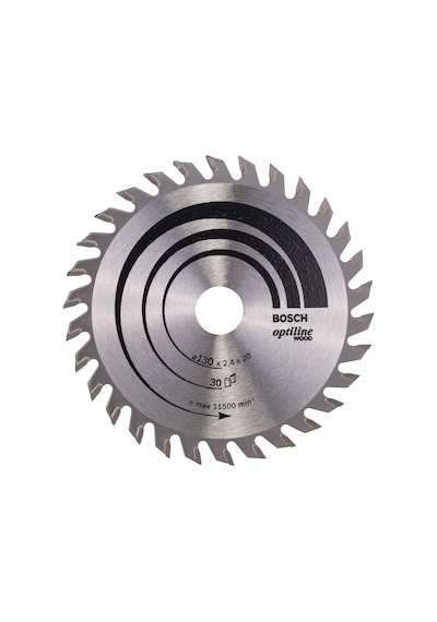 Bosch Optiline Wood 130x20/16 mm 30 Diş Daire Testere Bıçağı - 2608640583