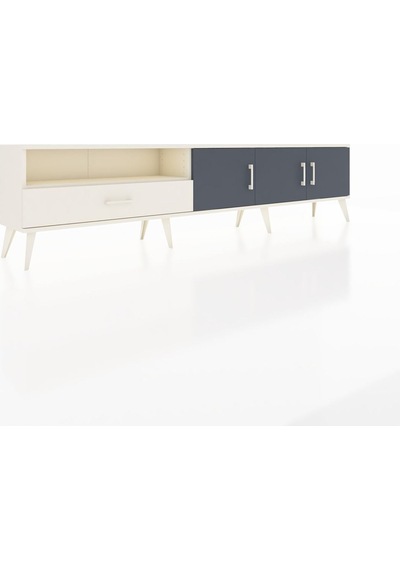 Arges Tv Ünitesi 3 Raflı Tek Çekmeceli 3 Kapaklı 220x30x51 Aytaşı-antrasit/aytaşı Antrasıt/aytası - Aytası Arges Tv Ünitesi 3 Raflı Tek Çekmeceli 3 Kapaklı 220x30x51 Aytaşı-antrasit/aytaşı Antrasıt/aytası - Aytası