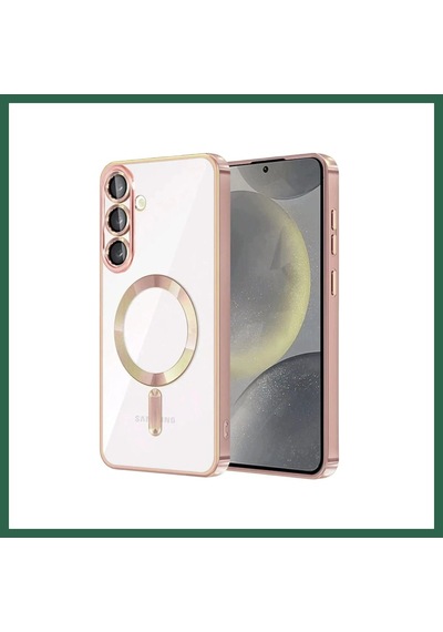 Bezos Samsung Galaxy S25 Fe Kross Magneticsafe Kapak - Rose Bzs01