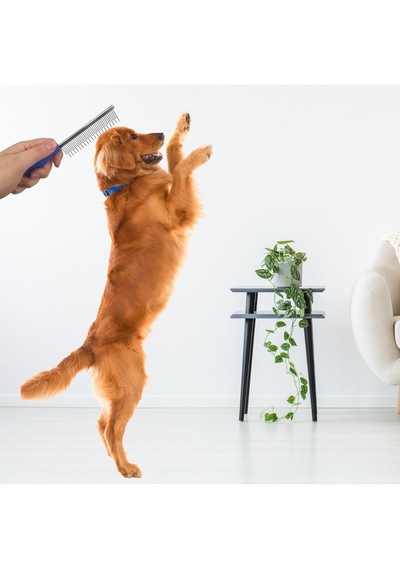 Kısa Tüy Uzun Tüy Kıtık Açıcı Metal Kedi Köpek Tarağı