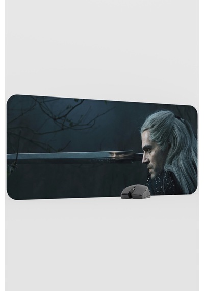The Witcher 2 V1 90x40 Xxl Gaming Kauçuk Kaymaz Taban Mouse Pad Fare Altlığı