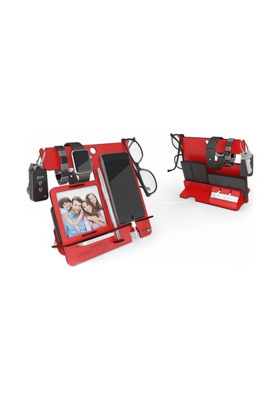 Fx-xl Modest - 6 Renk - A4 Evrak Rafı Masaüstü Organizer Kırmızı - 39484074 Kırmızı