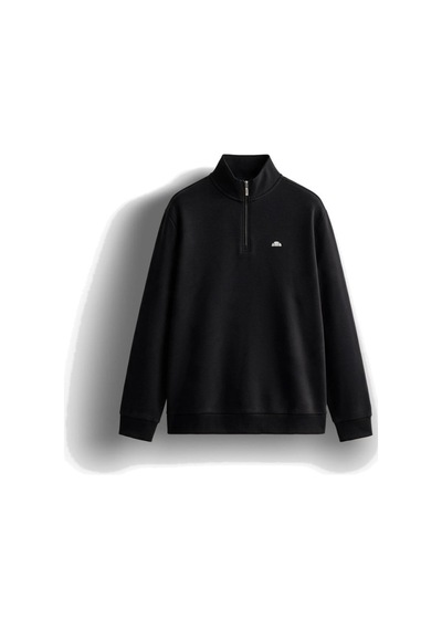 Ellesse 5wm1603-bk Erkek Yarım Fermuarlı Sweat Siyah