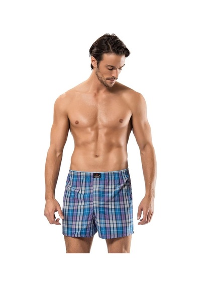 Erdem Erkek Poplin Desenli Boxer 1440 - 3 Adet 001