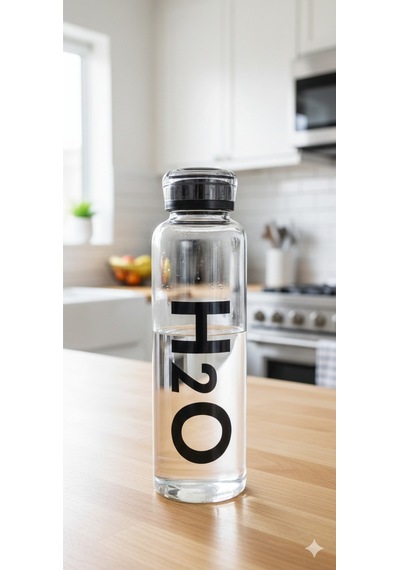 Borosilikat Cam Matara 500 Ml Siyah H2o81460 Siyah Cam Diğer