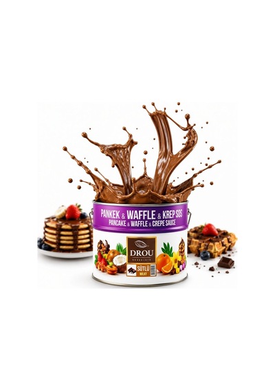 Callei Drou Extra Sütlü Waffle Krep Pankek Sos 10 Kg