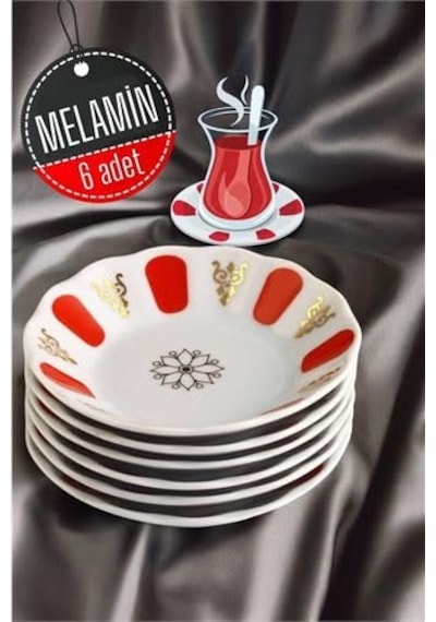 Transformacion Melamin Çay Tabağı 6 Adet Sku: Smg8690010172860 Açık Bej
