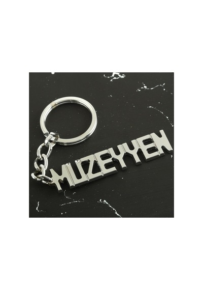 Müzeyyen - 16 - - Novapazr - İsimli Anahtarlık- Çok Renkli