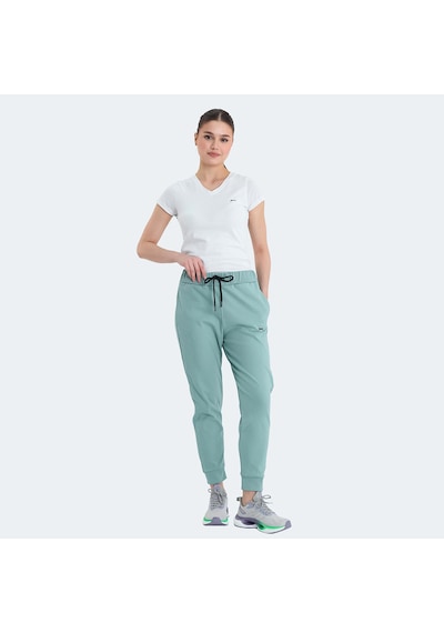 Slazenger VETERAN RBN Kadın Cepli Yeşil Eşofman Altı