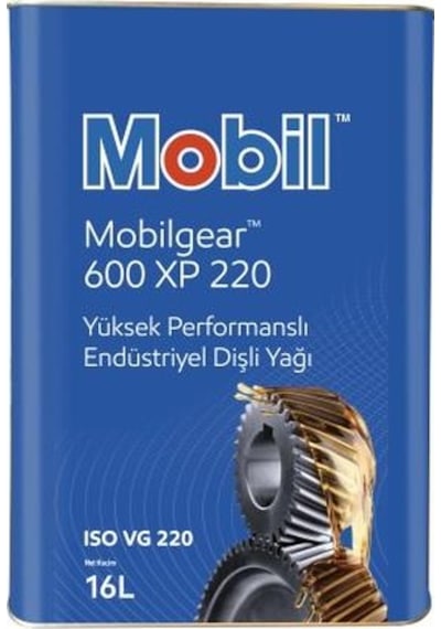 Mobil Gear 600 Xp 220 Dişli Yağı Teneke - 16 Litre