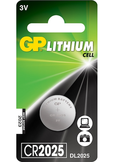 GP CR2025-U1 3V Lityum Düğme Pil
