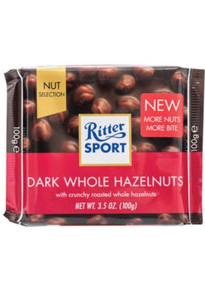 Sport Dark Whole Hazelnut 10 G