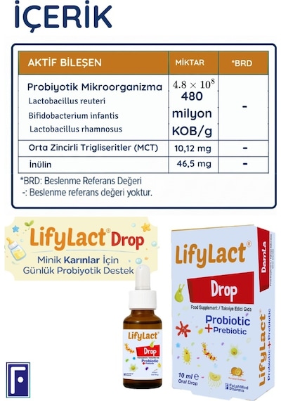 Lifylact Probiyotik Damla 10 ML
